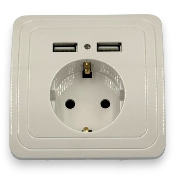 PRIZA SIMPLA CP ST 2 x USB