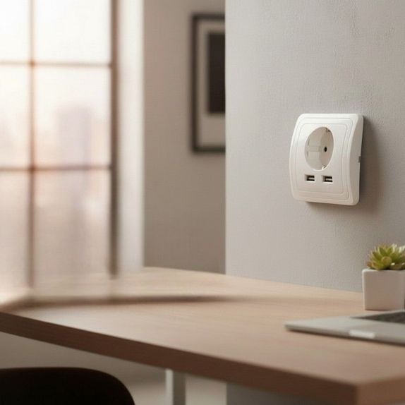 PRIZA SIMPLA CP ST 2 x USB