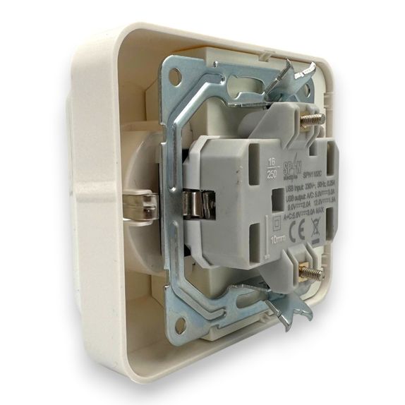 Priza Dubla cu incarcator USB tip C