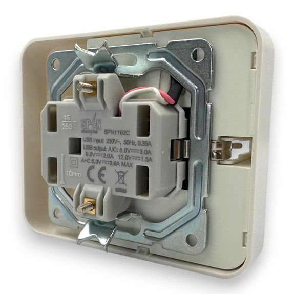 Priza Dubla cu incarcator USB tip C