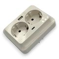Priza Dubla cu incarcator USB tip C