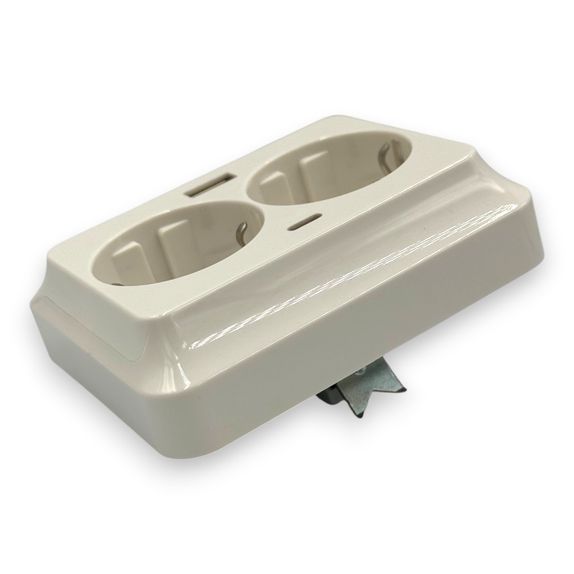 Priza Dubla cu incarcator USB tip C