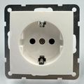 Priza Simpla 2P+E, Spin Top, Alba