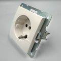 Priza Simpla 2P+E, Spin Top, Alba