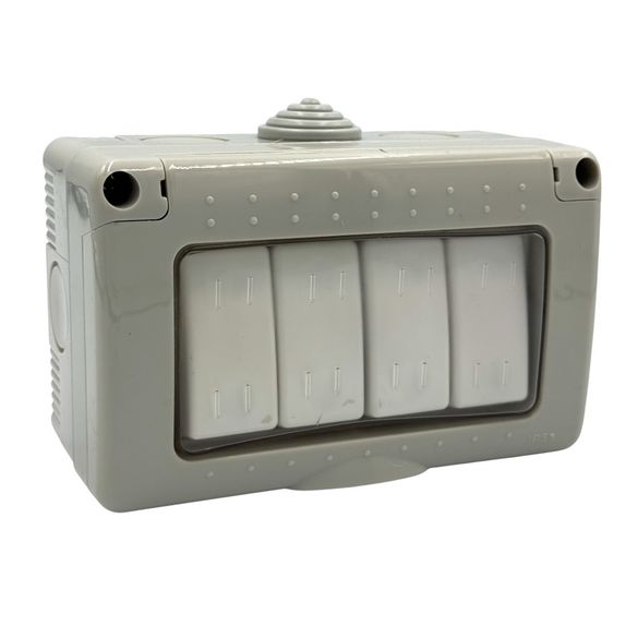 Intrerupator Aplicat Cvadruplu IP55