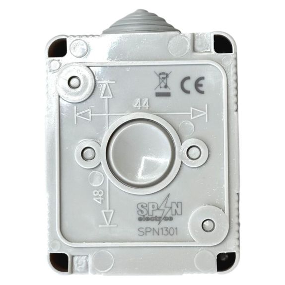 Priza Modulara Simpla cu capac, Antigron, 16A, IP55