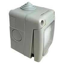 Intrerupator Simplu Aplicat cu capac cu folie Ip55