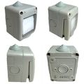 Intrerupator Simplu Aplicat cu capac cu folie Ip55