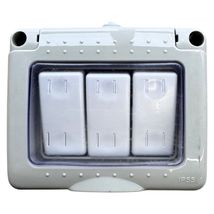 Intrerupator Triplu Aplicat Antigron Ip55