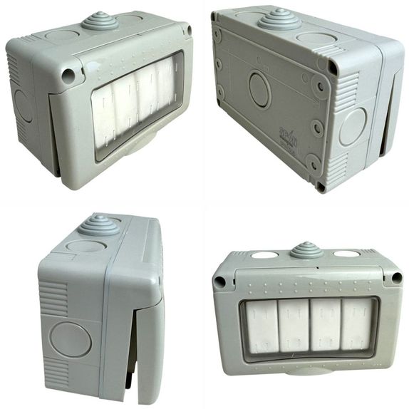 Intrerupator Aplicat Cvadruplu IP55