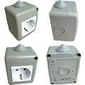 Priza Simpla Aplicata Fara Capac IP20