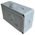 Priza Dubla Aplicata Fara Capac IP20