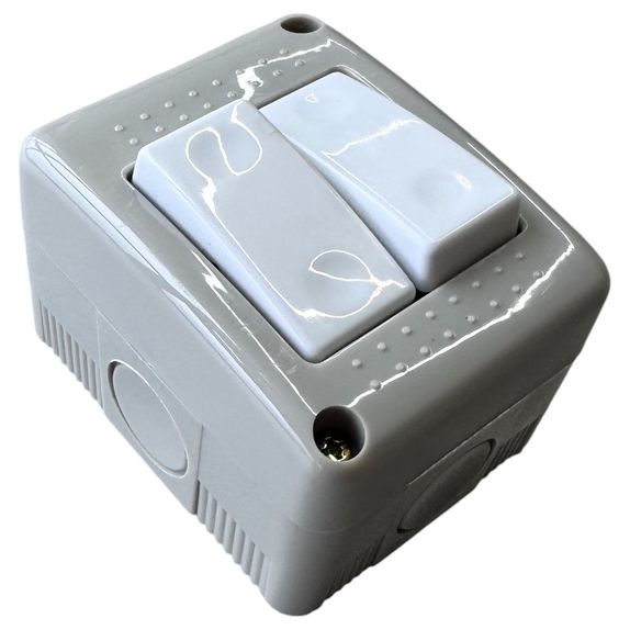 Intrerupator Dublu Aplicat Fara Capac IP20
