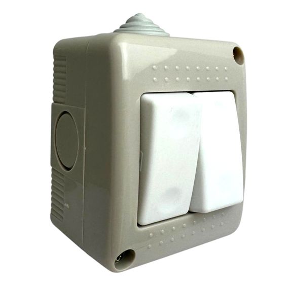Intrerupator Dublu Aplicat Fara Capac IP20