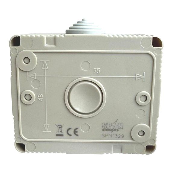Priza cu Intrerupator Aplicat Fara Capac IP20