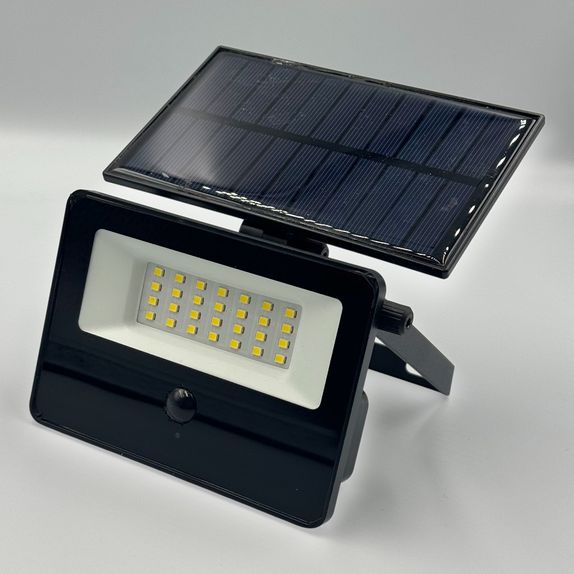 Proiector cu panou solar reglabil 5V/1.5w 6500K 140x133x60mm 50W