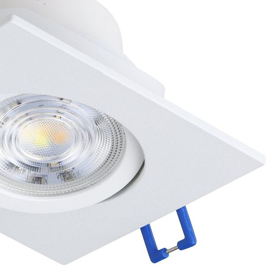 Spot Baie Patrat alb Led COB , 5W=40W, 6500K, lumina rece