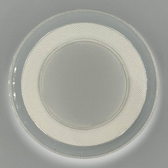 Spot Led Rotund Rama Transparenta, 18W, 6500K, 1000lLm, 3+1GRATIS