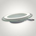 Spot Led Rotund Rama Transparenta, 12W, 6500K, 600Lm, 3+1GRATIS