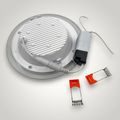 Spot Led Rotund Rama Transparenta, 12W, 6500K, 600Lm, 3+1GRATIS