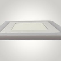 Spot LED Patrat Doua Culori 3+3W 3000k-6500k Trei Functii