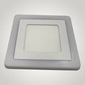 Spot LED Patrat Doua Culori 3+3W 3000k-6500k Trei Functii