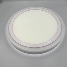 Spot LED Rotund Aplicat Doua Culori 24+12W 3000k-6500k Trei Functii