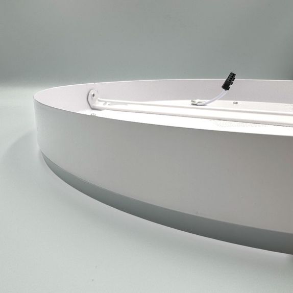 Spot LED Rotund Aplicat Doua Culori 24+12W 3000k-6500k Trei Functii