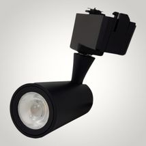 Spot Negru Pe Sina 12W=120W, 4000K, lumina neutra 