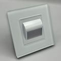 Spot led scara din sticla alb 1W 4000K