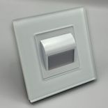 Spot led scara din sticla alb 1W 4000K