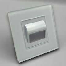 Spot led scara din sticla alb 1W 4000K