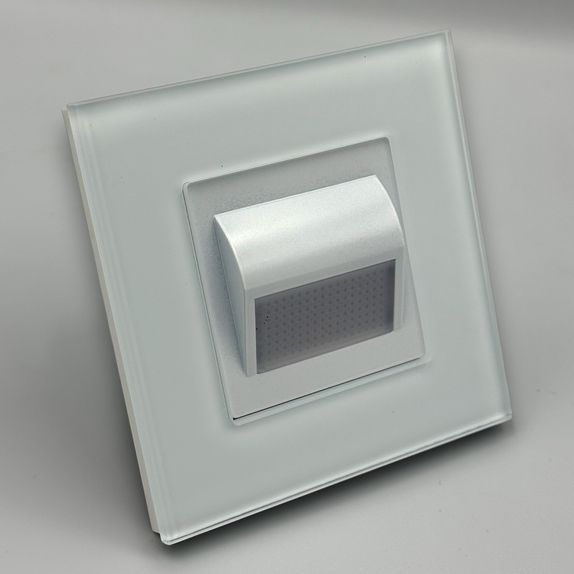 Spot led scara din sticla alb 1W 4000K