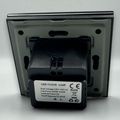 Spot led scara din sticla negru 1W 4000K
