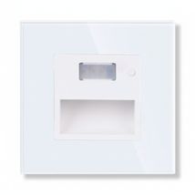 Spot led scara din sticla alb cu senzor 1.5W 1800K-7500K