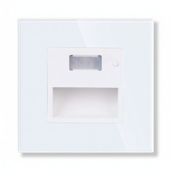 Spot led scara din sticla alb cu senzor 1.5W 1800K-7500K