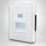 Spot led scara din sticla alb cu senzor 1.5W 1800K-7500K