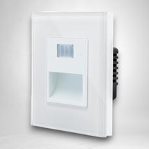 Spot led scara din sticla alb cu senzor 1.5W 1800K-7500K