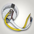 Spot LED Mobila Rotund Ø35, 3W, 3000K, lumina calda