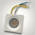 Spot Mobila LED Patrat 35x35mm, 3W, 6000K, lumina rece