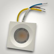 Spot LED Bucatarie Patrat pentru Mobila, 35x35mm, 3W 4100K, lumina neutra
