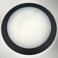 Spot Negru Led incastrat FI120 24W 4100K IP44
