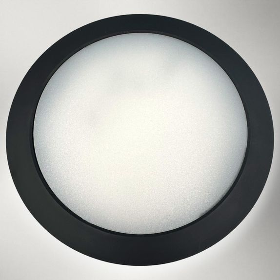 Spot Negru Led incastrat FI120 24W 4100K IP44
