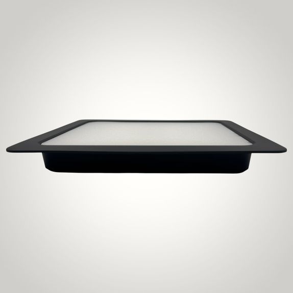 Spot Led incastrat negru 220x220mm 24W 4100K IP44