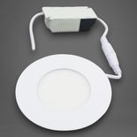 Spot Led Slim incastrat Ø85, 3W=25W, 2700K, lumina calda 