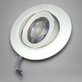 Spot Baie incastrat Led COB Rotund alb, Ø95, 5W=40W, 6500K, lumina rece