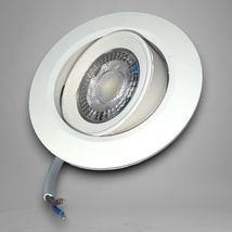 Spot Baie incastrat Led COB Rotund alb, Ø95, 5W=40W, 6500K, lumina rece