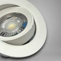 Spot Baie incastrat Led COB Rotund alb, Ø95, 5W=40W, 6500K, lumina rece