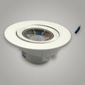 Spot Baie Rotund alb Led COB , Ø118, 9W=160W, 6500K, lumina rece