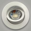 Spot Baie Rotund alb Led COB , Ø118, 9W=160W, 6500K, lumina rece